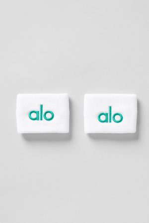 Glow Wristband (2-Pack) - White/Spruce Green