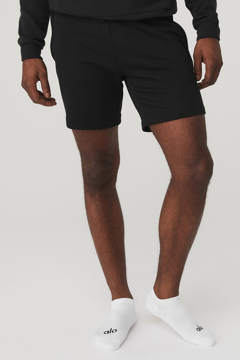 Unisex Street Sock - White/Black - Image 2