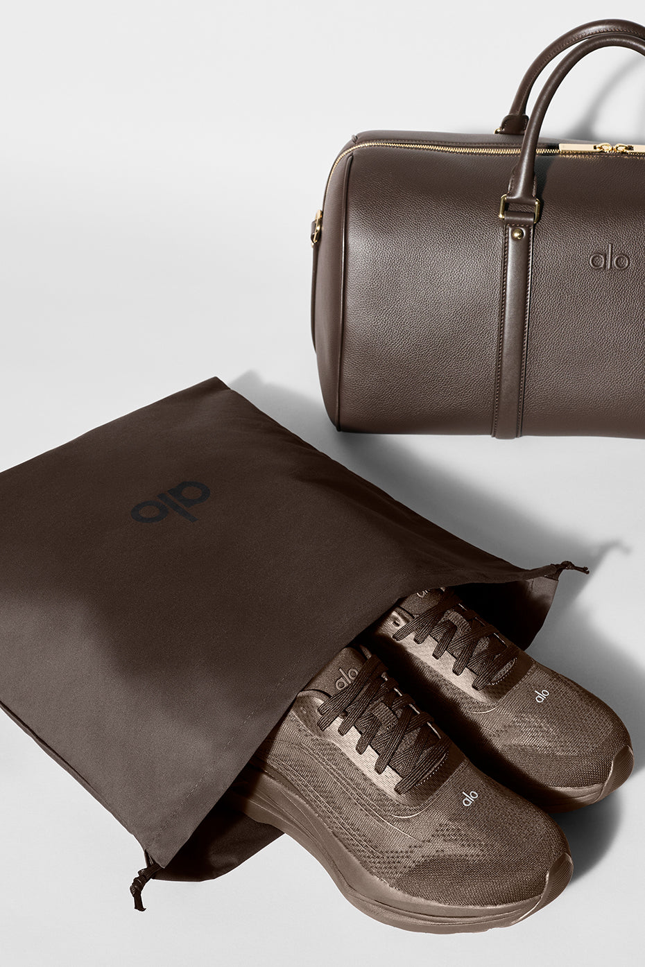 ALO Voyage Duffle - Espresso Leather - Image 7