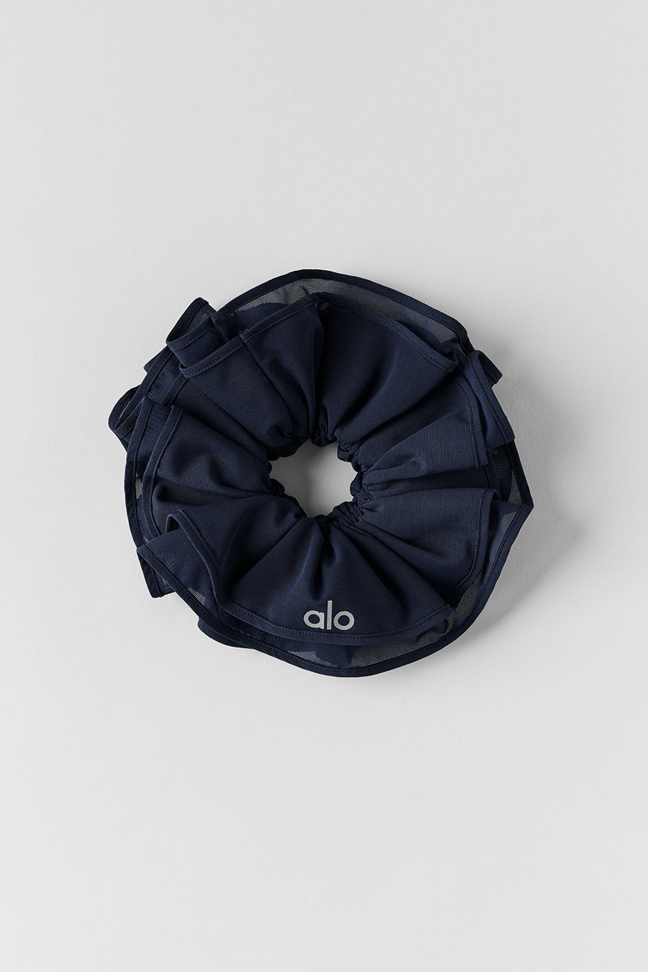 Mesh Sweet Nothing Oversize Scrunchie - Navy - Image 2