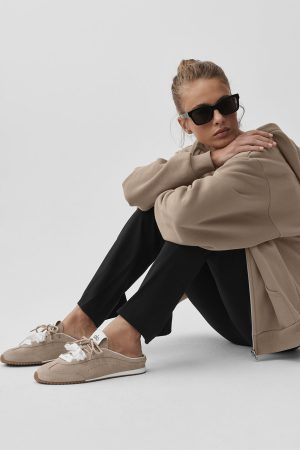 ALO Sunset Sneaker Mule - Gravel