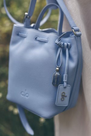 ALO Mini Balance - Light Provence Blue Leather