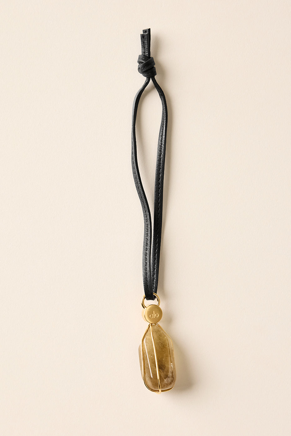 ALO Intention Crystal - Smoky Quartz/Gold