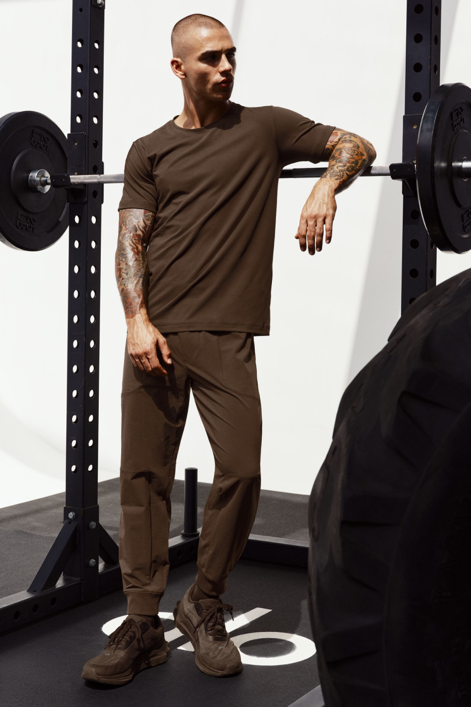 Conquer Reform Crewneck Short Sleeve - Espresso