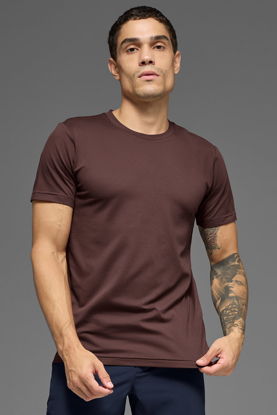 Conquer Reform Crewneck Short Sleeve - Brownstone - Image 3