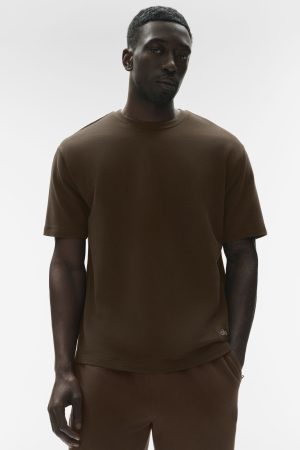 Double Take Short Sleeve - Espresso