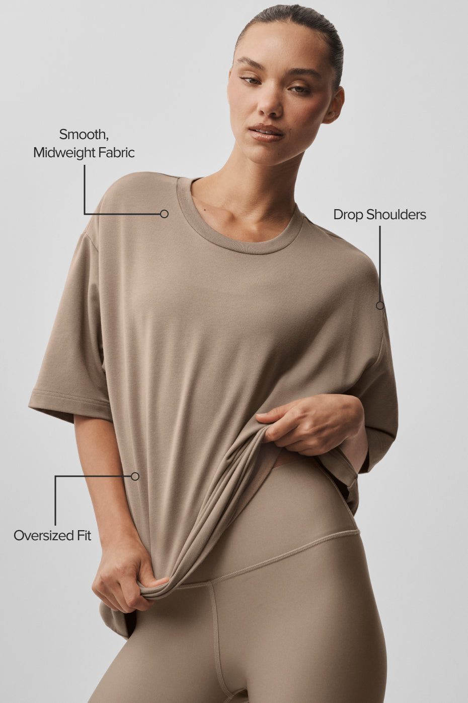 Double Take Short Sleeve - Gravel - Image 2