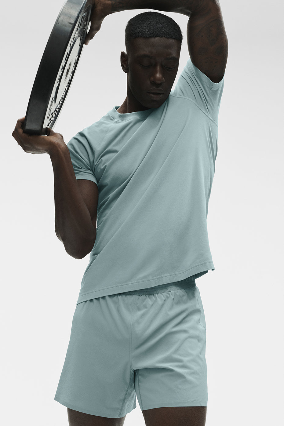 ALO Vapor Crewneck Short Sleeve - Desert Sage - Image 4