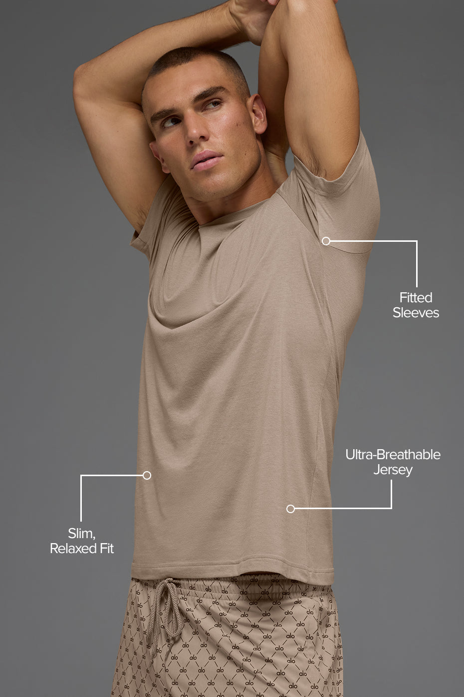 Triumph Tee - Gravel - Image 2