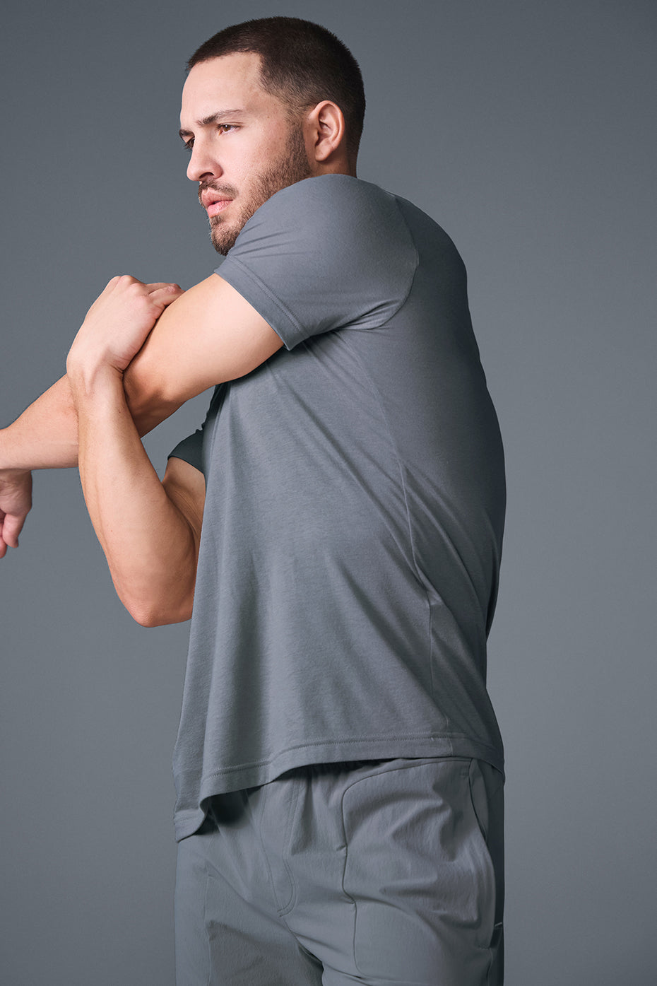 Triumph Tee - Steel Grey - Image 4