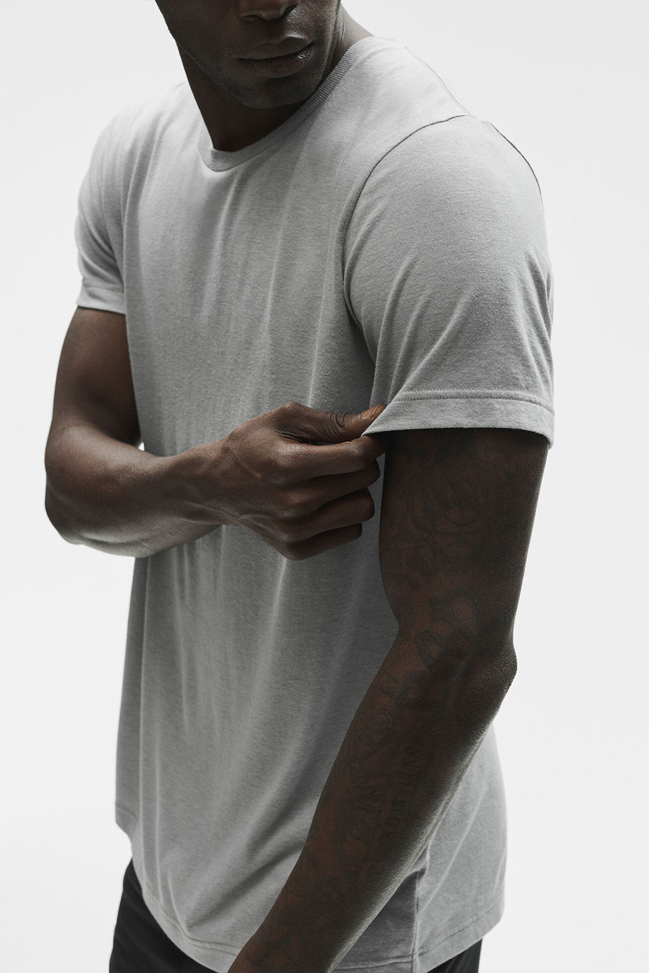 Triumph Tee - Athletic Heather Grey - Image 2