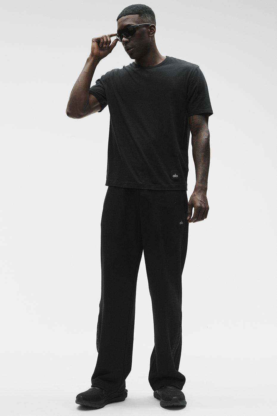 Essential Short Sleeve Street Tee - Black - Image 6