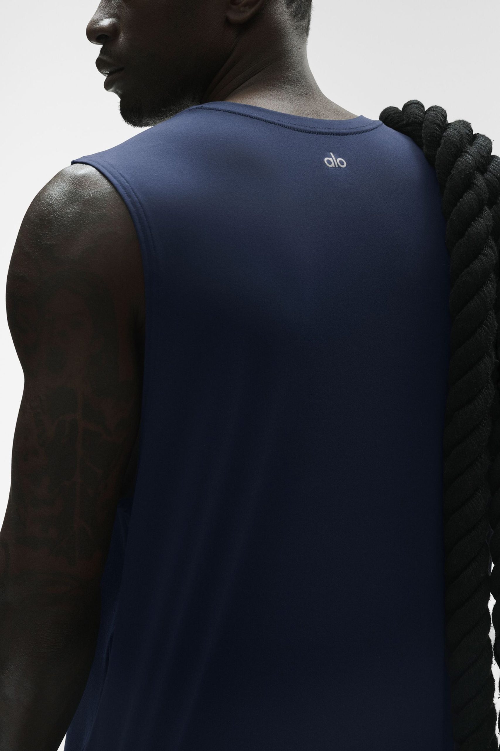 Conquer Muscle Tank - Navy - Image 3