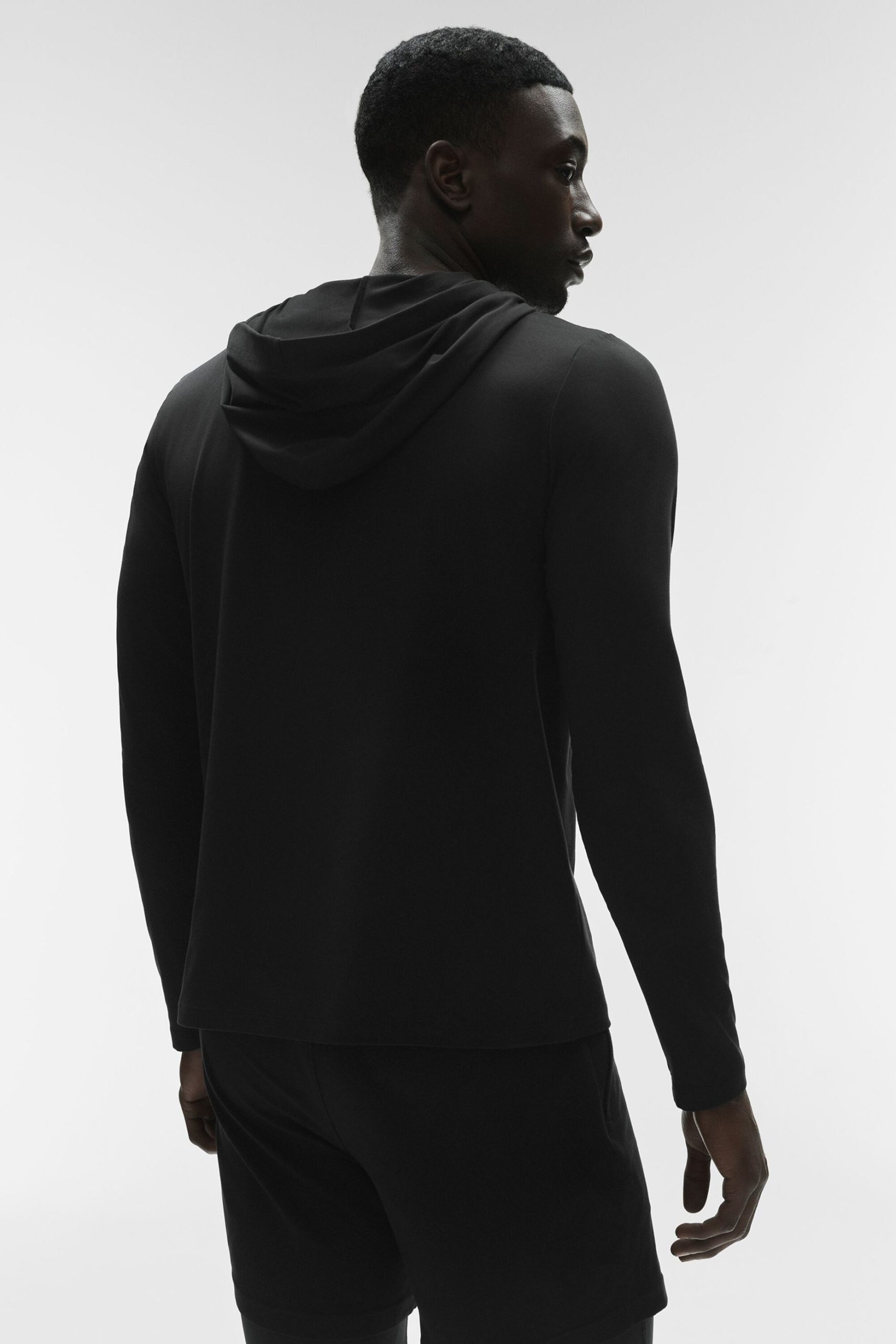 Conquer Reform Long Sleeve With Hood - Black - Image 2