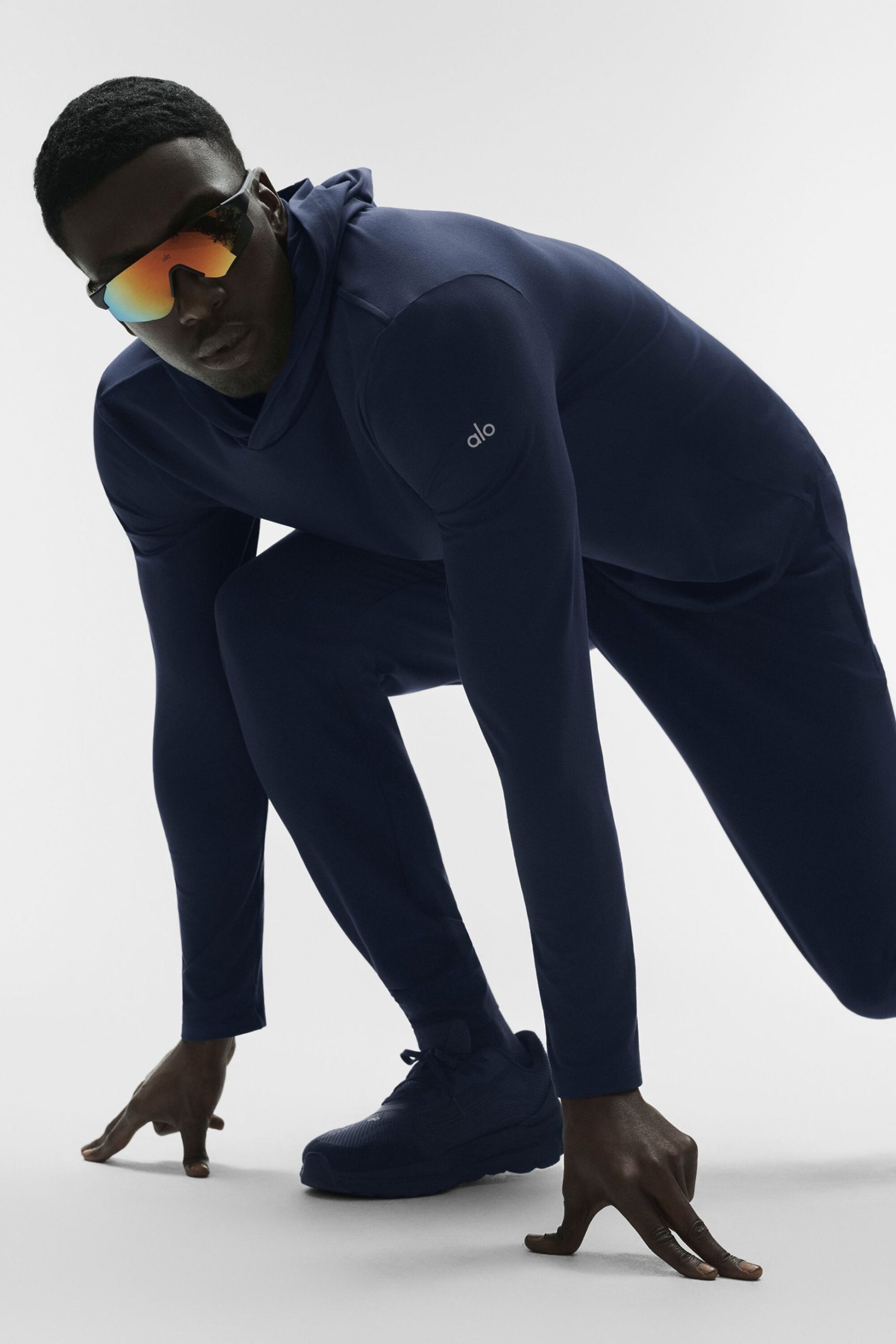 Conquer Reform Long Sleeve With Hood - Navy - Image 6