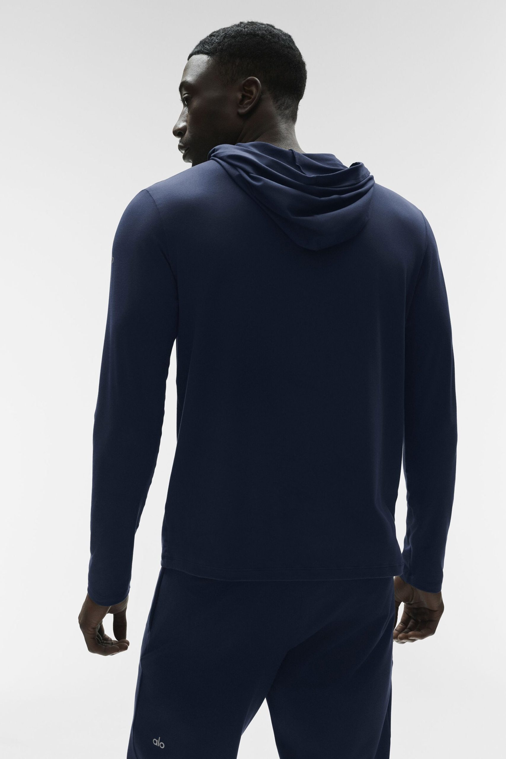 Conquer Reform Long Sleeve With Hood - Navy - Image 3