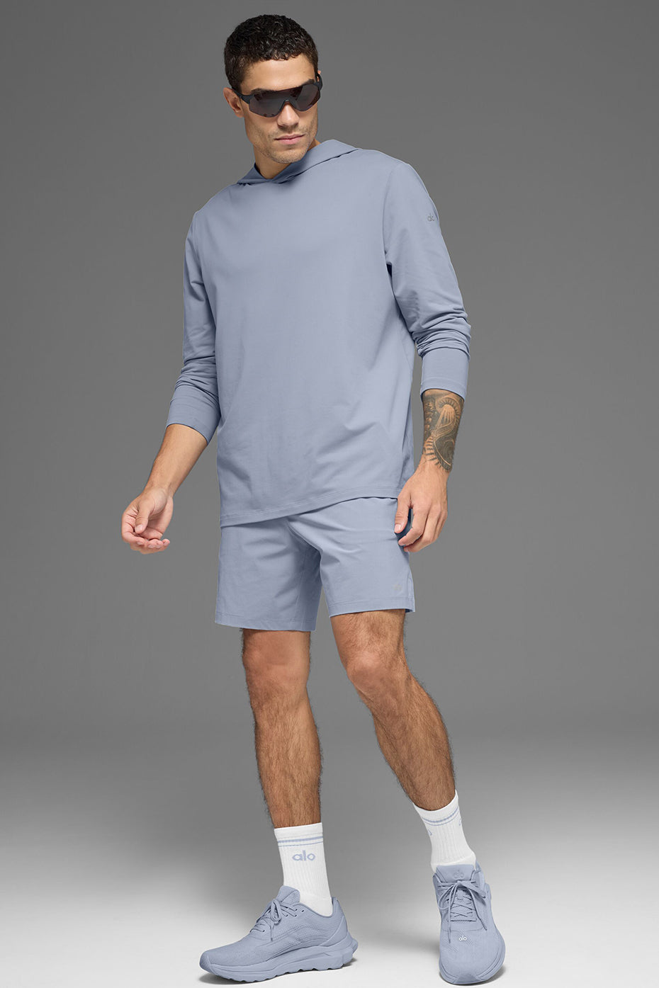 Conquer Reform Long Sleeve With Hood - Winter Frost - Image 5