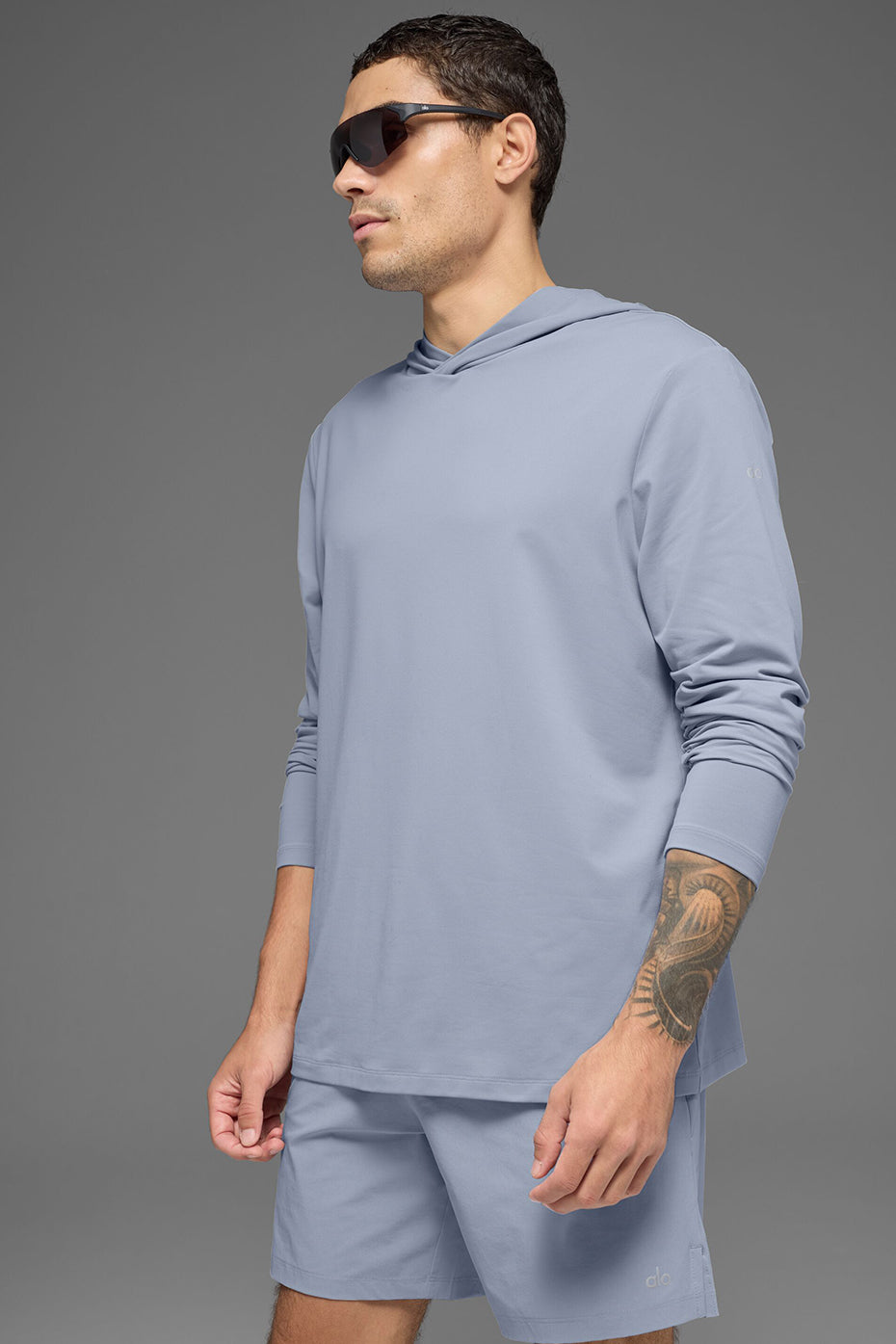 Conquer Reform Long Sleeve With Hood - Winter Frost - Image 3