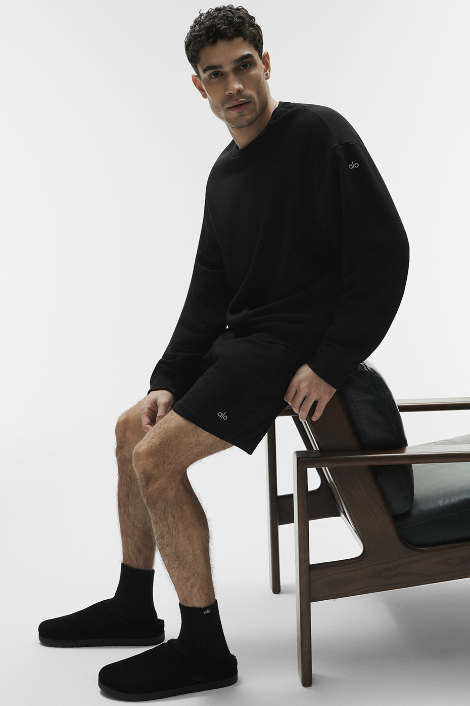 Chill Crew Neck Pullover - Black - Image 4
