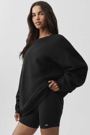 Triumph Restore Crew Neck Sweatshirt - Black