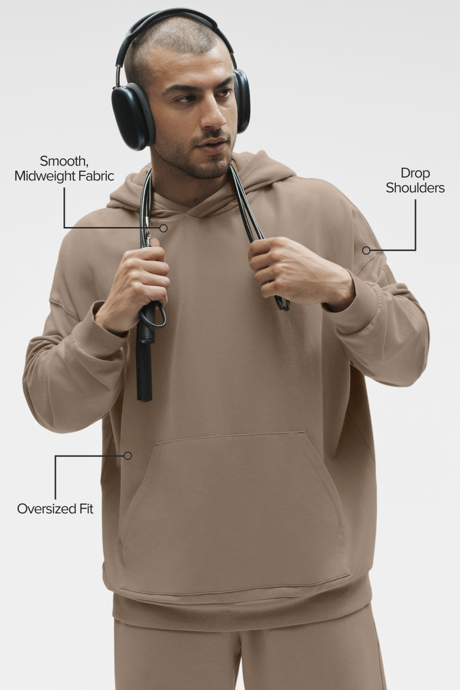 Double Take Hoodie - Gravel - Image 2