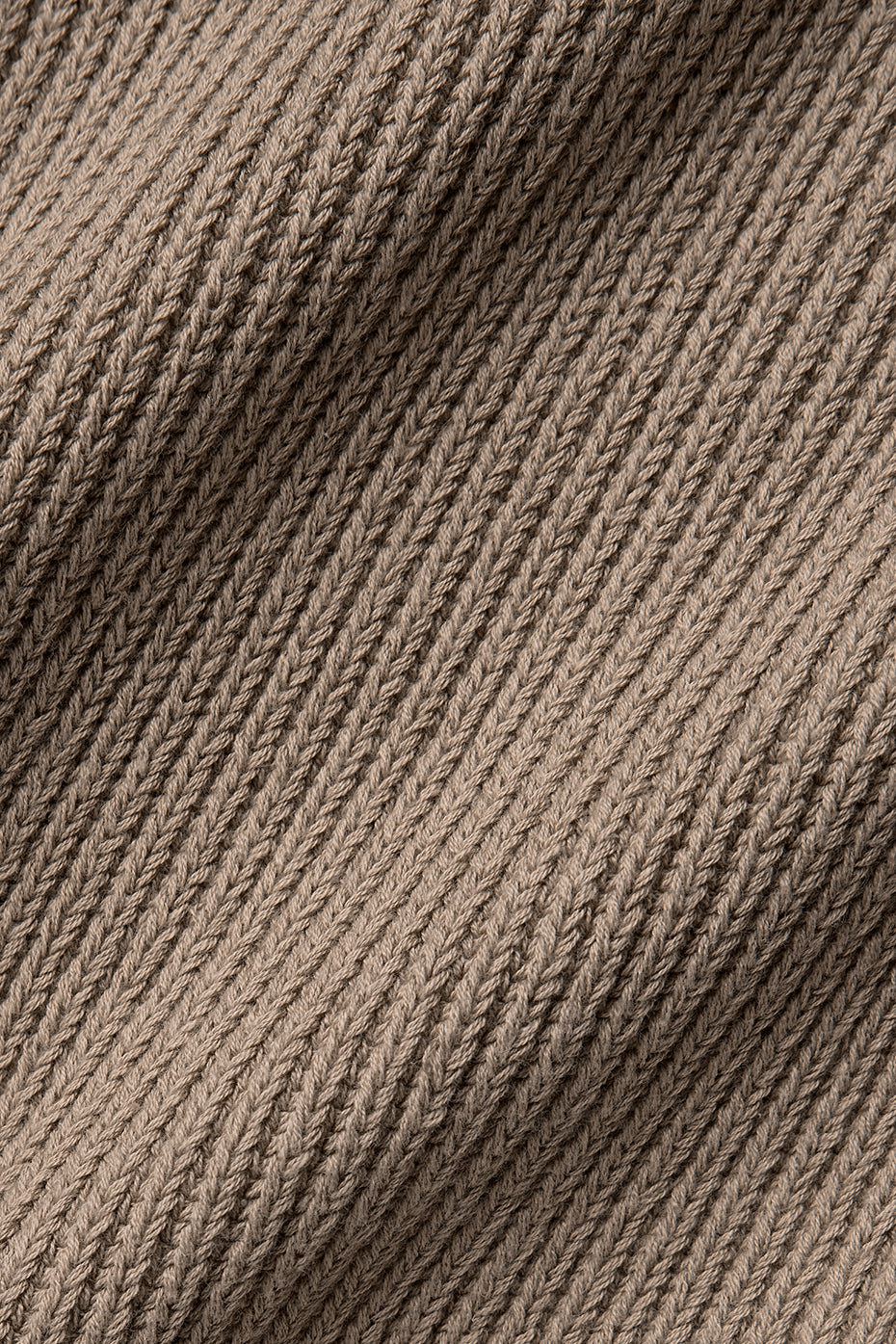Domain Rib Knit Crew Sweater - Gravel - Image 5