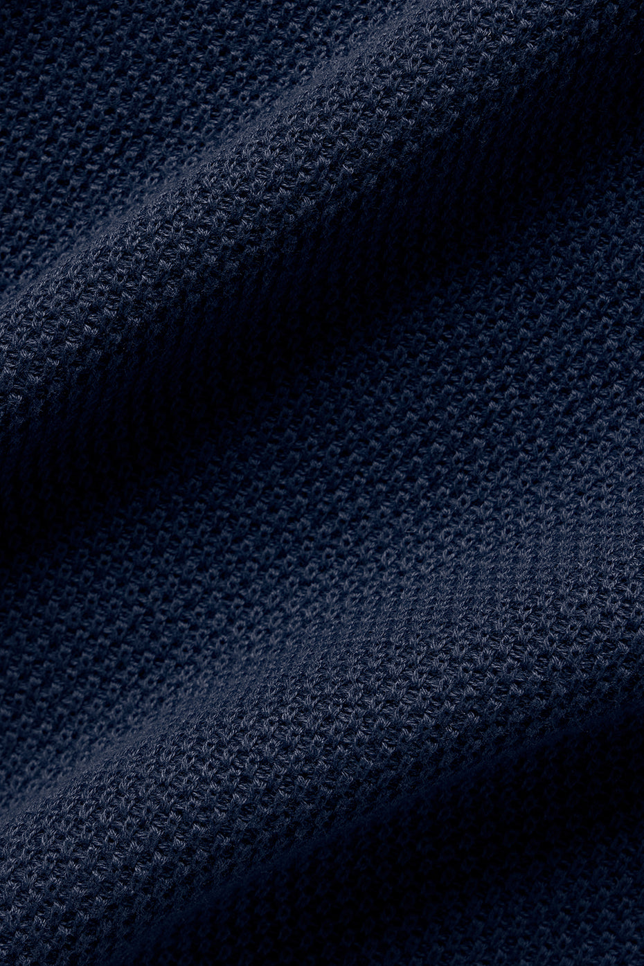 Sports Club Sweater Knit Hoodie - Navy - Image 6