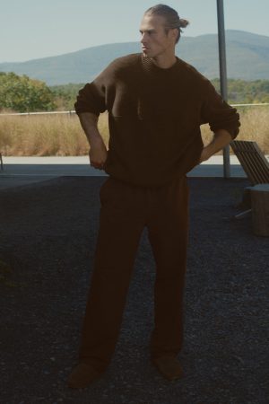 Double Take Straight Leg Pant - Espresso