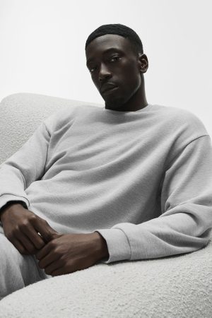 Chill Crew Neck Pullover - Athletic Heather Grey