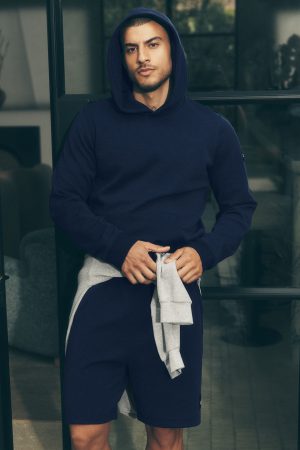 7 Waffle Lounge Short - Navy