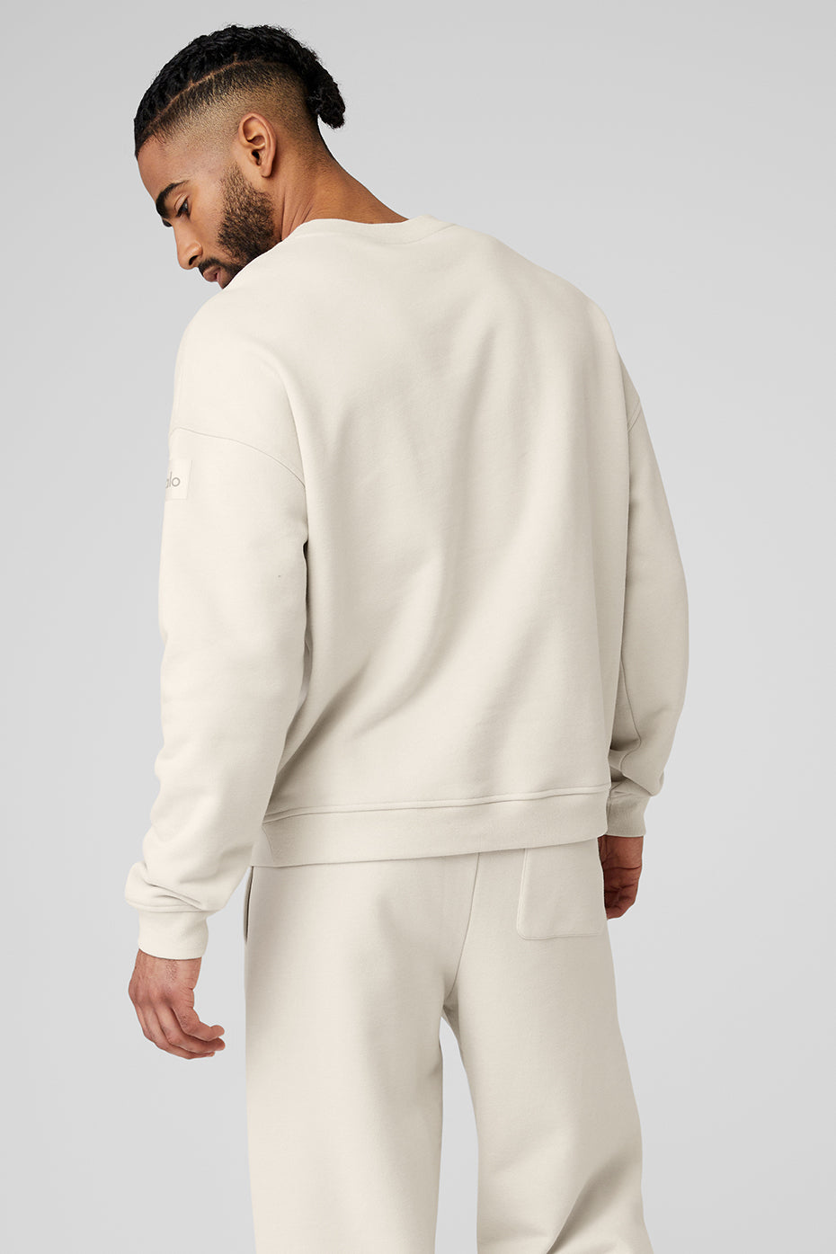 Renown Heavy Weight Crew Neck Pullover - Bone - Image 2