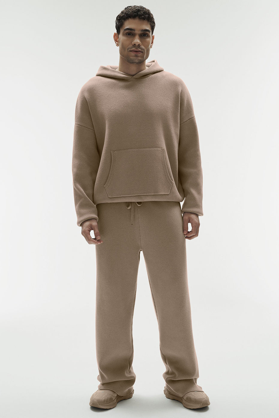 Scholar Hooded Sweater - Gravel - Image 6