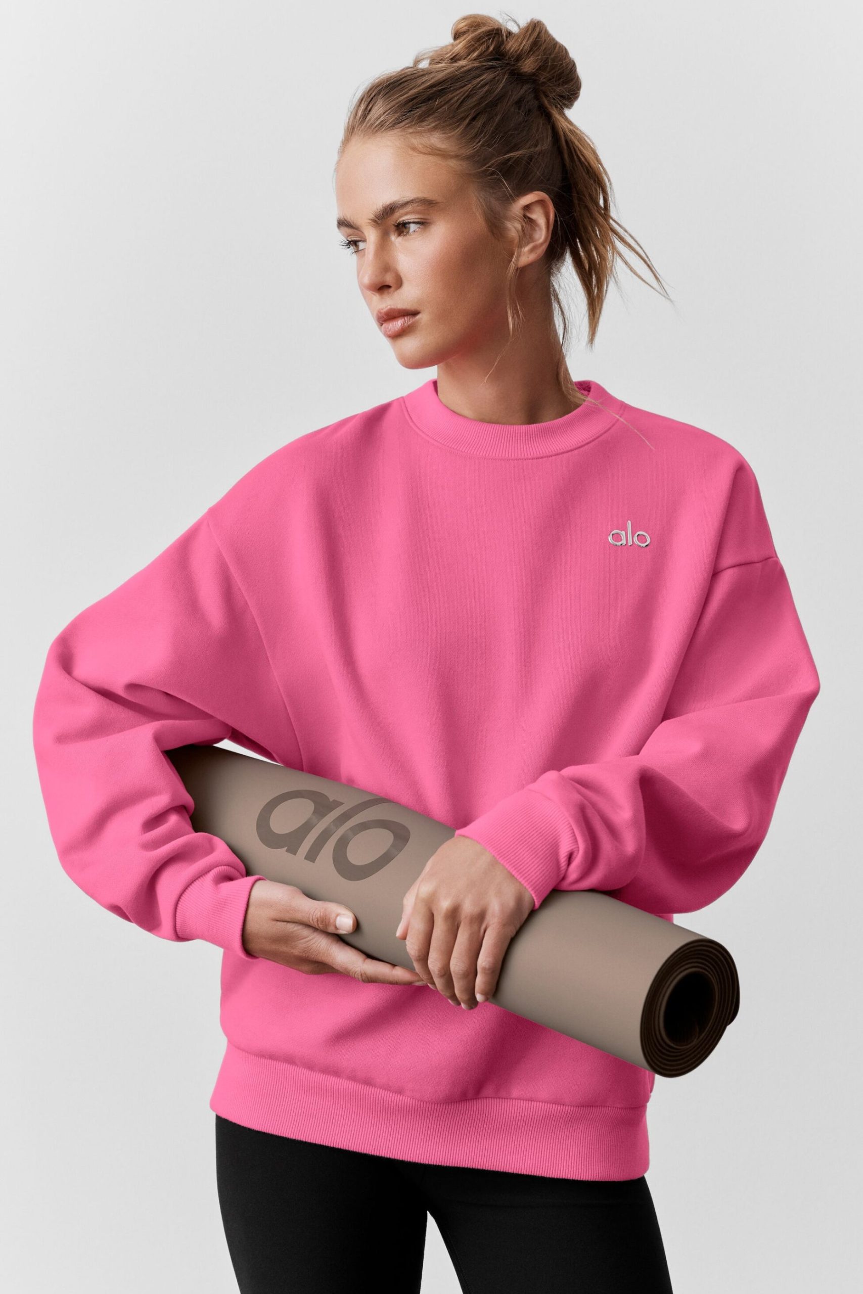 Accolade Crew Neck Pullover - Paradise Pink - Image 5