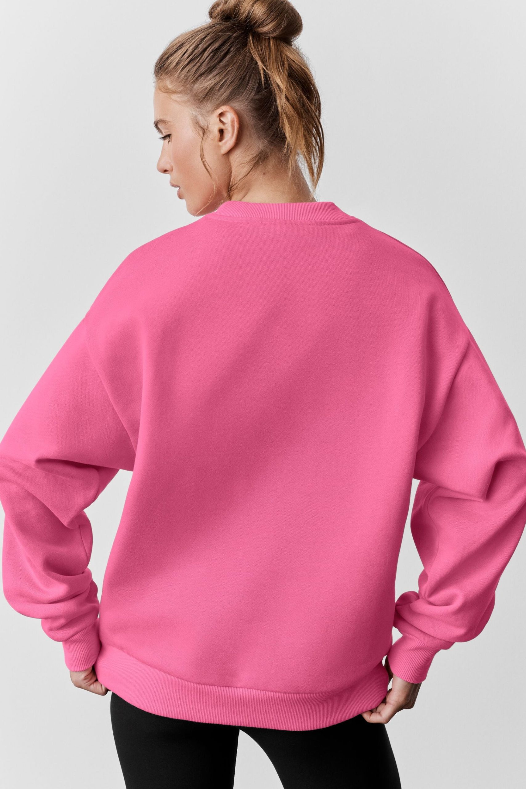 Accolade Crew Neck Pullover - Paradise Pink - Image 2