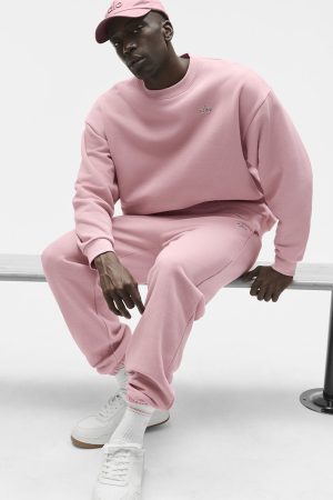 Accolade Crew Neck Pullover - Vintage Pink