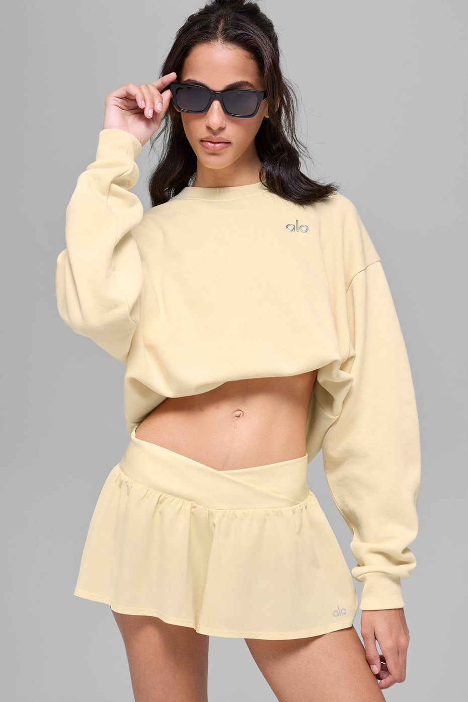 Accolade Crew Neck Pullover - Candlelight Yellow - Image 4