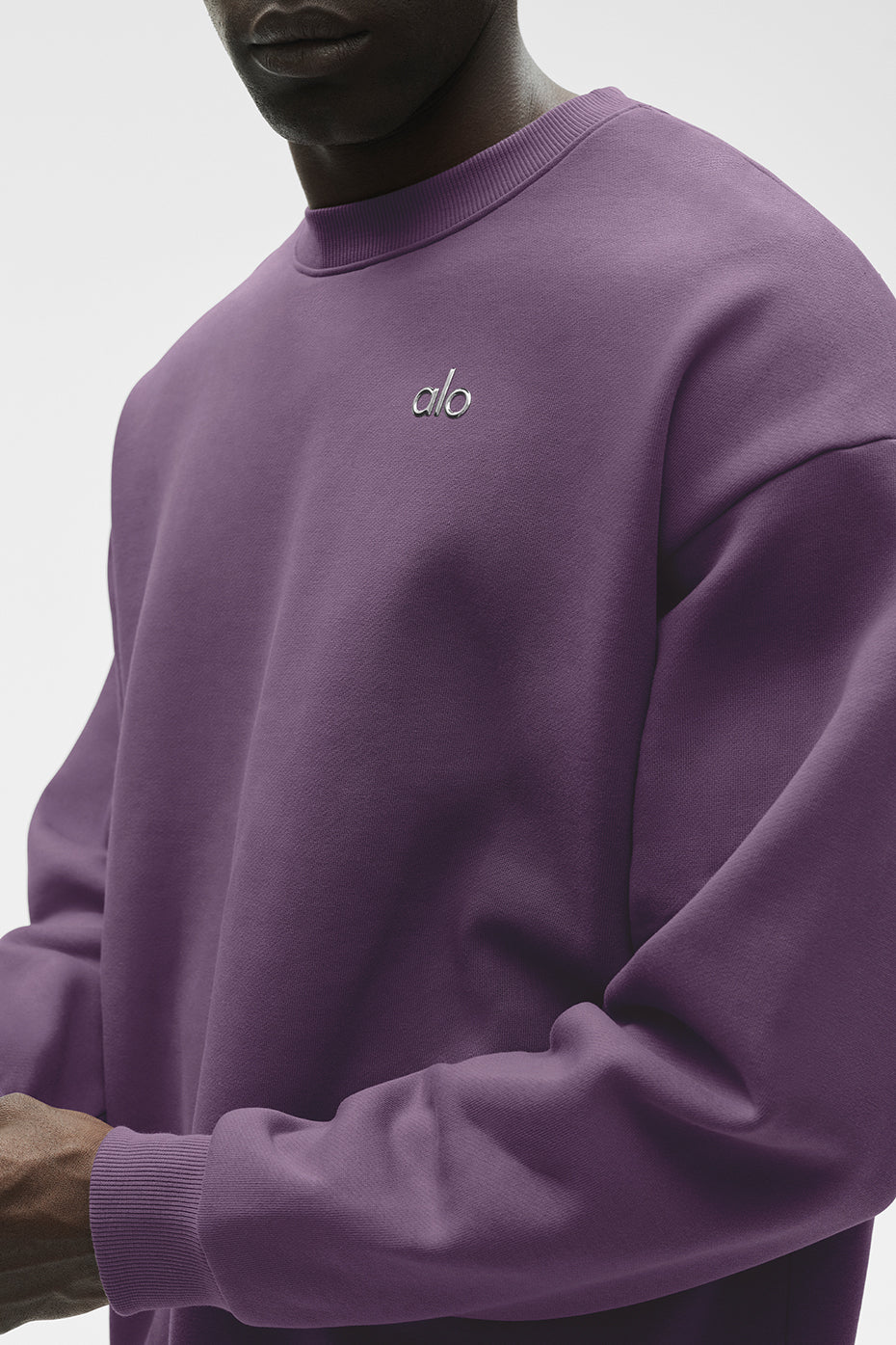 Accolade Crew Neck Pullover - Plum Kiss - Image 3
