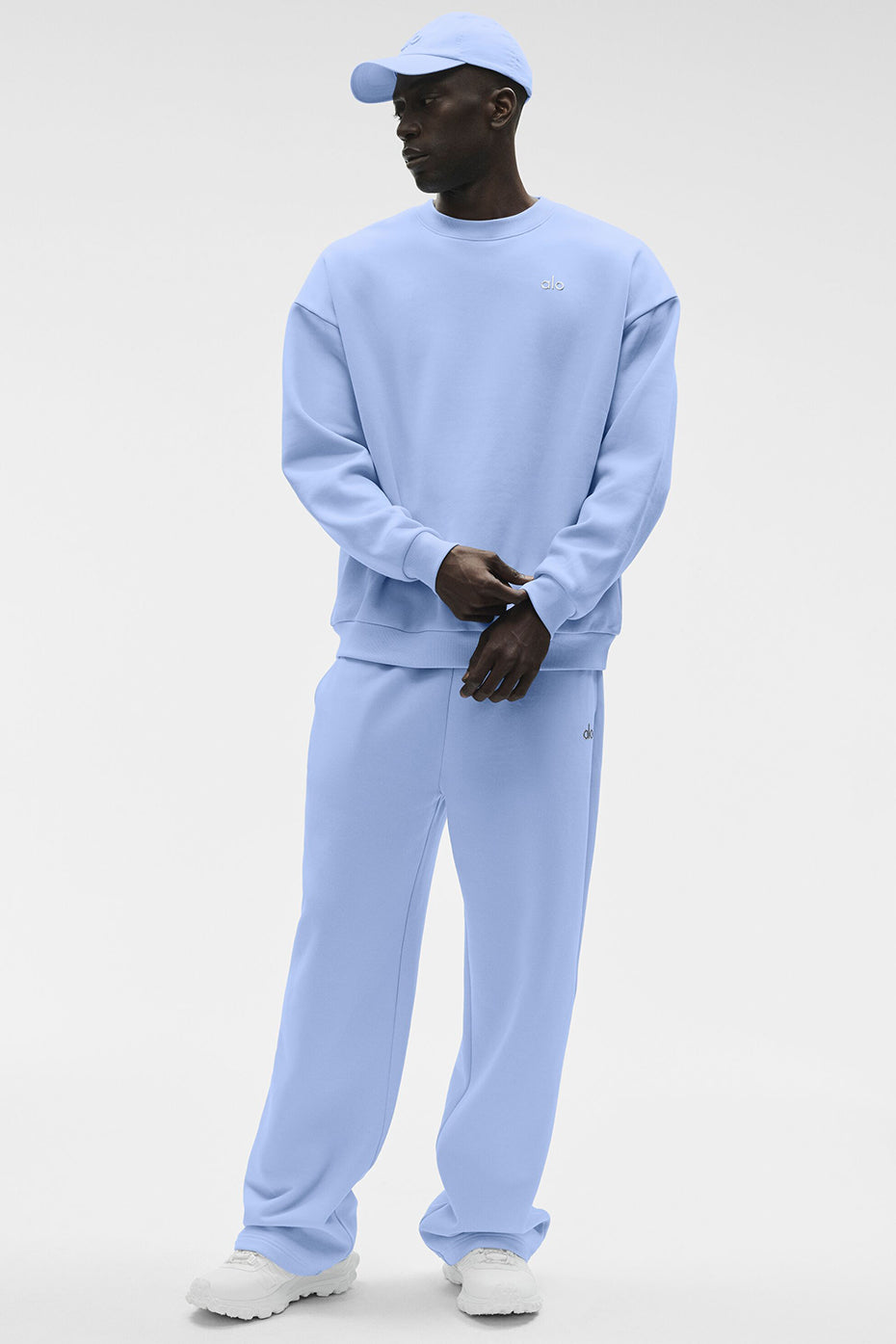 Accolade Crew Neck Pullover - Light Provence Blue - Image 5