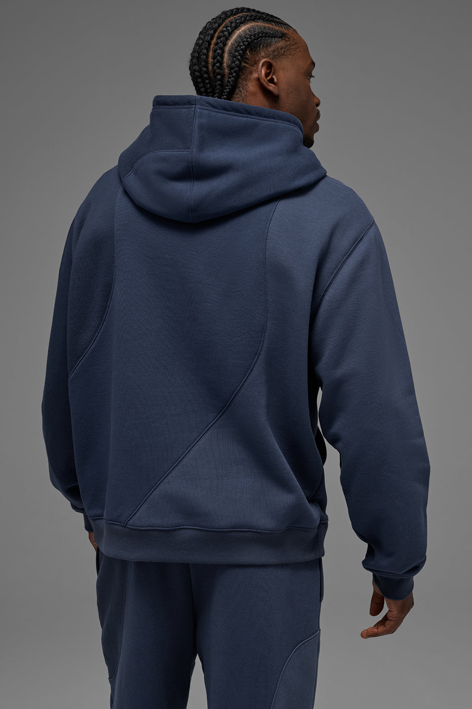 Make Waves Hoodie - Navy Tonal - Image 3