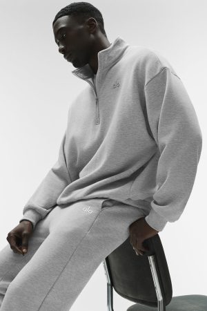 Accolade 1/4 Zip Pullover - Athletic Heather Grey