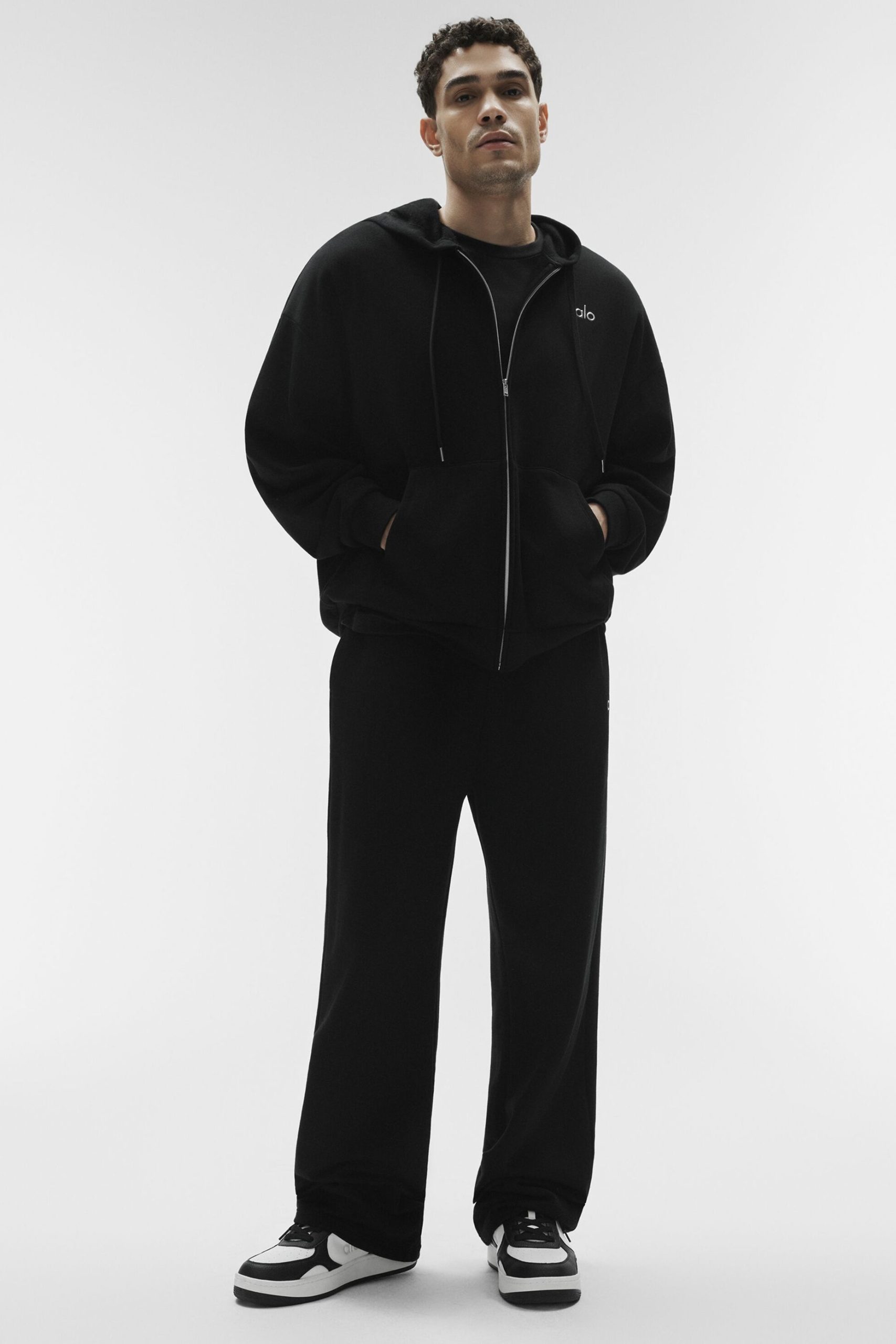 Accolade Full Zip Hoodie - Black - Image 5