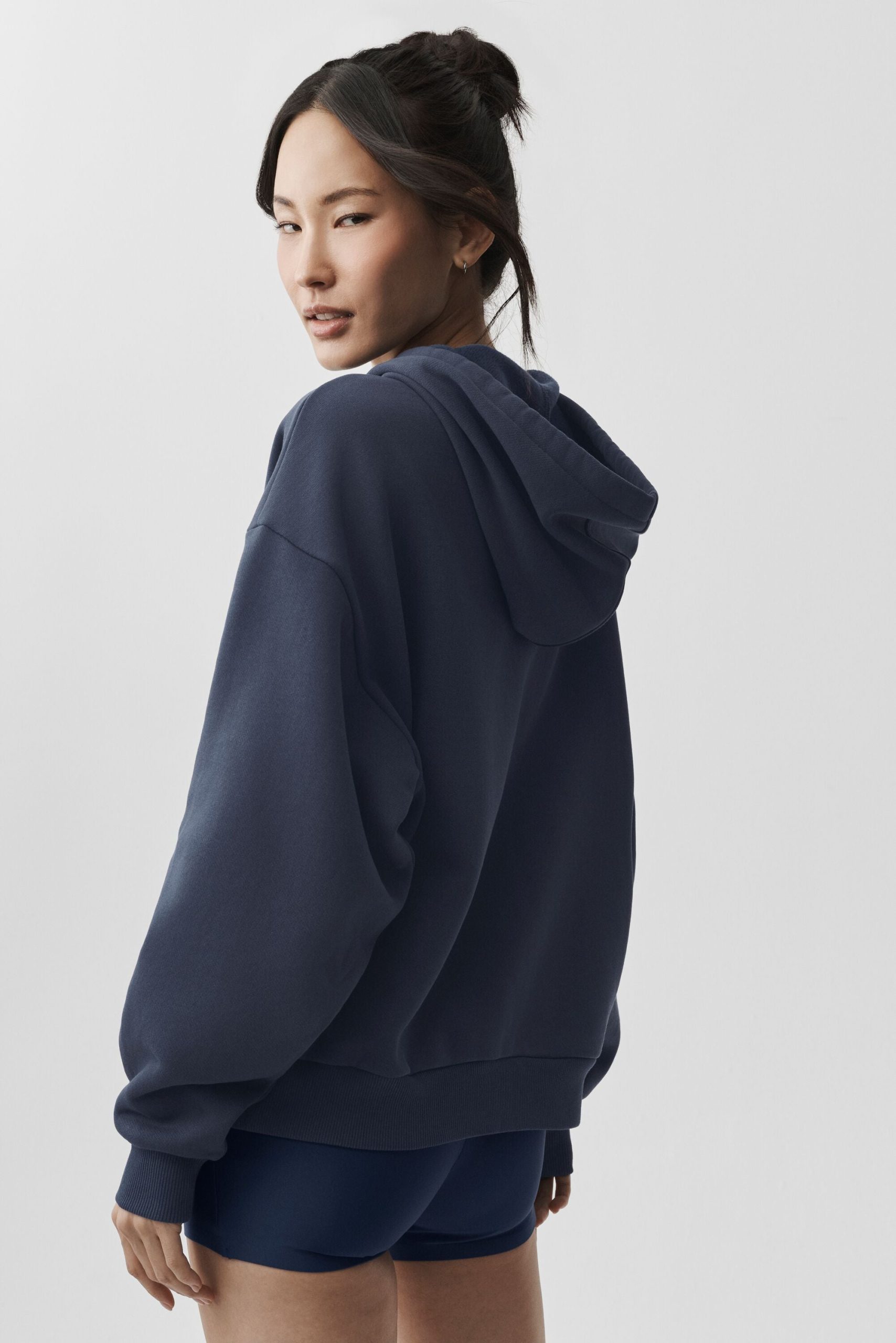 Accolade Full Zip Hoodie - Navy - Image 2