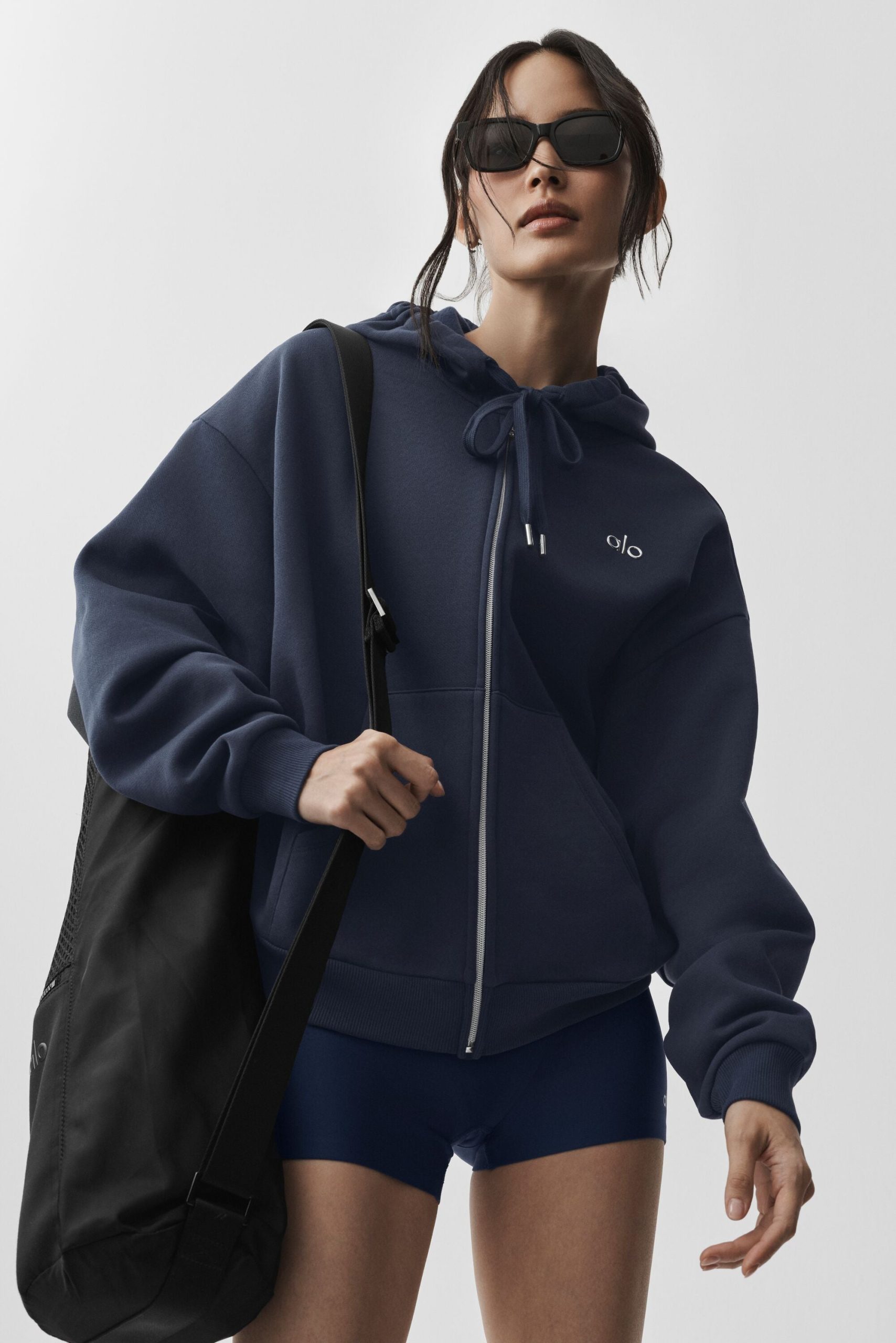 Accolade Full Zip Hoodie - Navy - Image 5