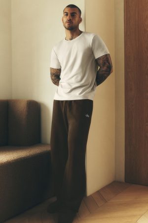Accolade Straight Leg Sweatpant - Espresso