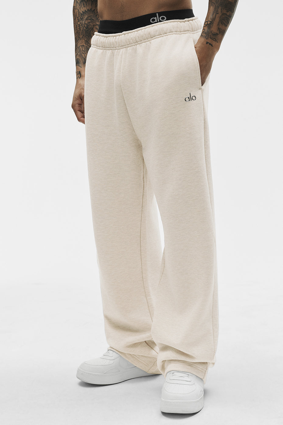 Accolade Straight Leg Sweatpant - Oatmeal Heather