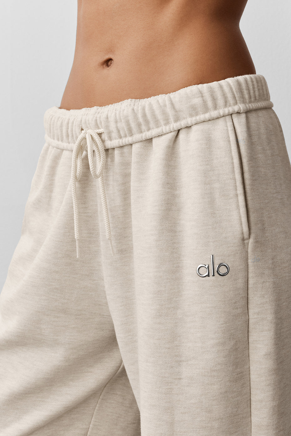 Accolade Straight Leg Sweatpant - Oatmeal Heather - Image 3