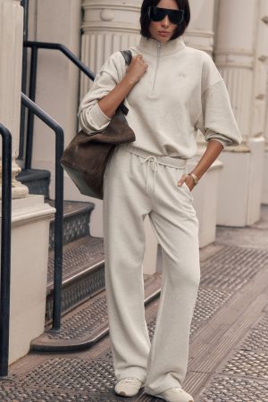 Accolade Straight Leg Sweatpant - Oatmeal Heather