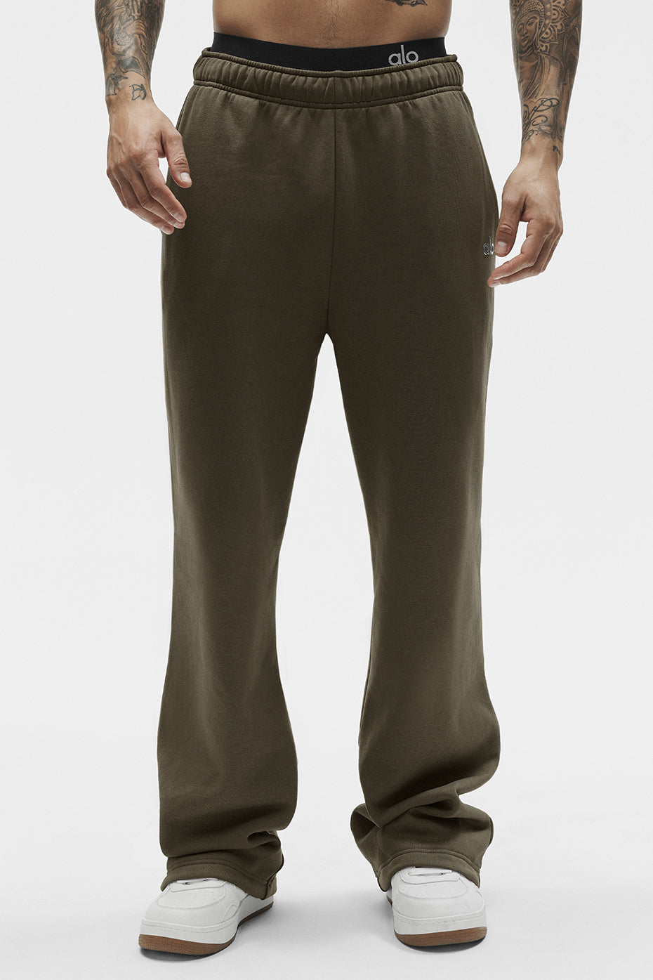 Accolade Straight Leg Sweatpant - Olive Tree - Image 2