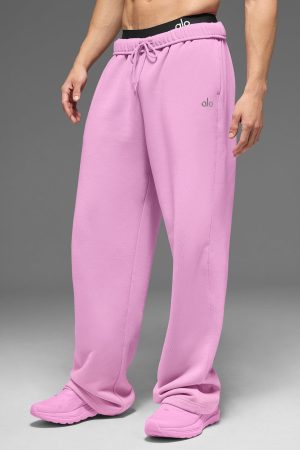 Accolade Straight Leg Sweatpant - Candy Heart Pink
