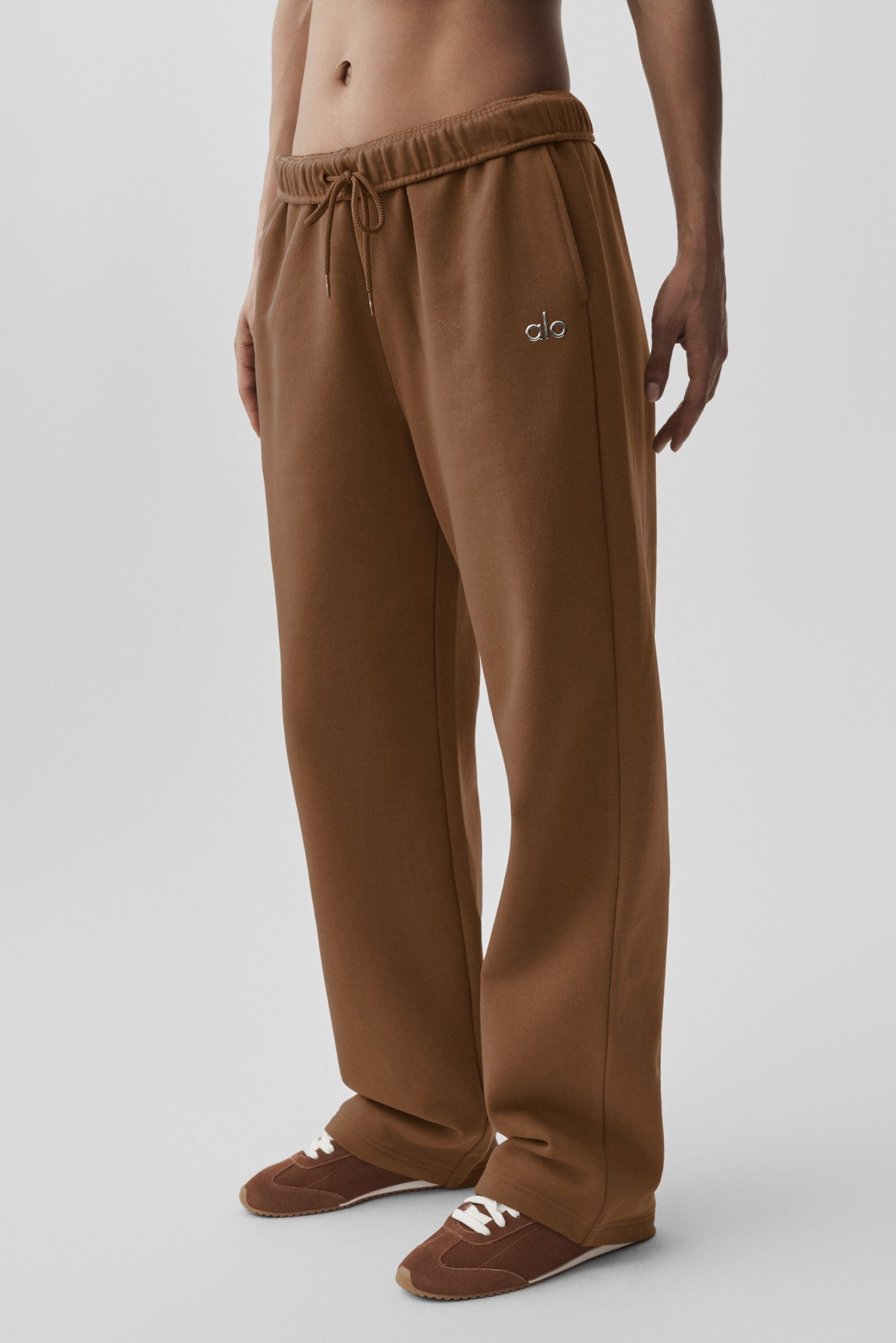 Accolade Straight Leg Sweatpant - Sun Kissed Brown - Image 2